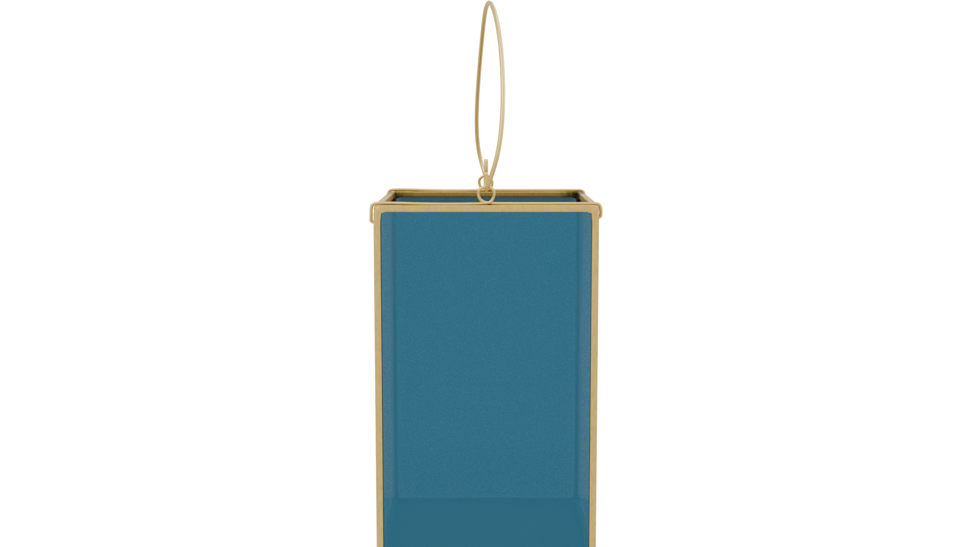 Elegant Glass Lantern 3D Model - Professional 3D Model Render 2