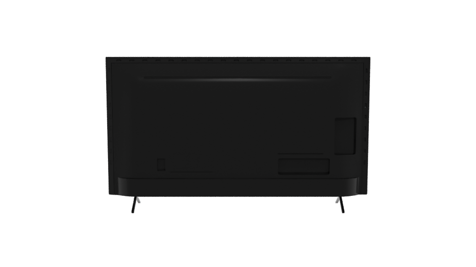 Sleek Modern Television Model - Professional 3D Model Render 5