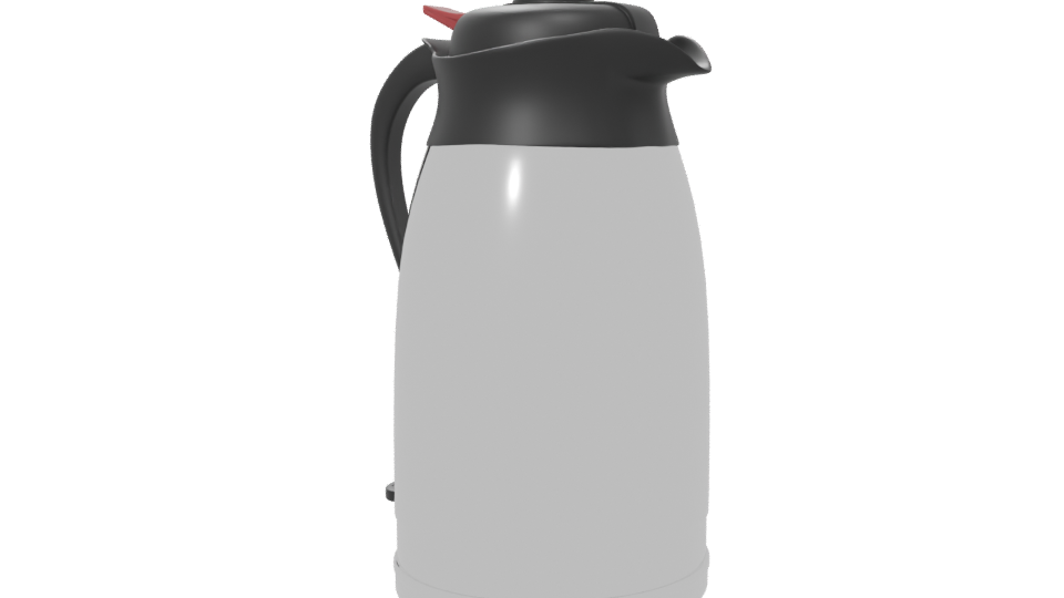 Stylish Stainless Steel Thermos 3D - Professional 3D Model Render 6