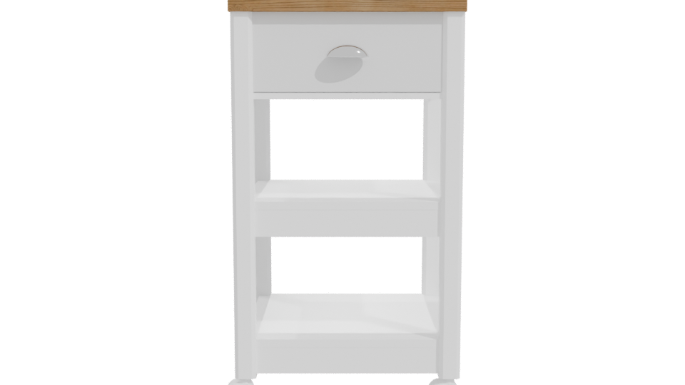 Stylish Nightstand 3D Model - Professional 3D Model Render 11