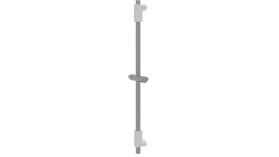 Stylish Minimalist Vertical Rod - Professional 3D Model Render 13
