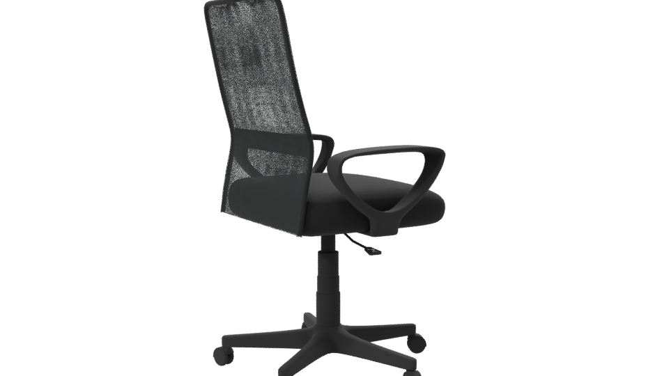 Stylish Modern Office Chair 3D - Professional 3D Model Render 7