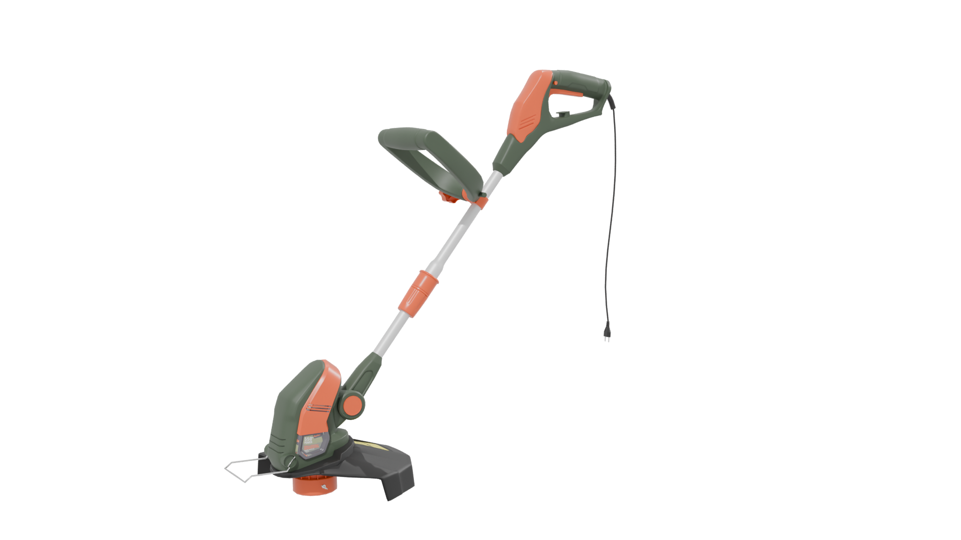 Electric String Trimmer Model 3D - Professional 3D Model Render 13