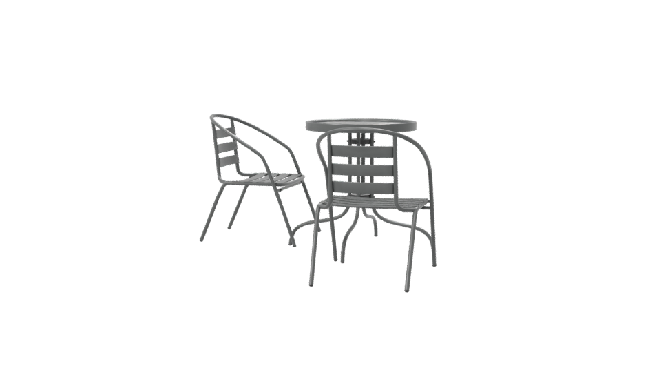 Congo Miranda Garden Furniture Set 3D - Professional 3D Model Render 7