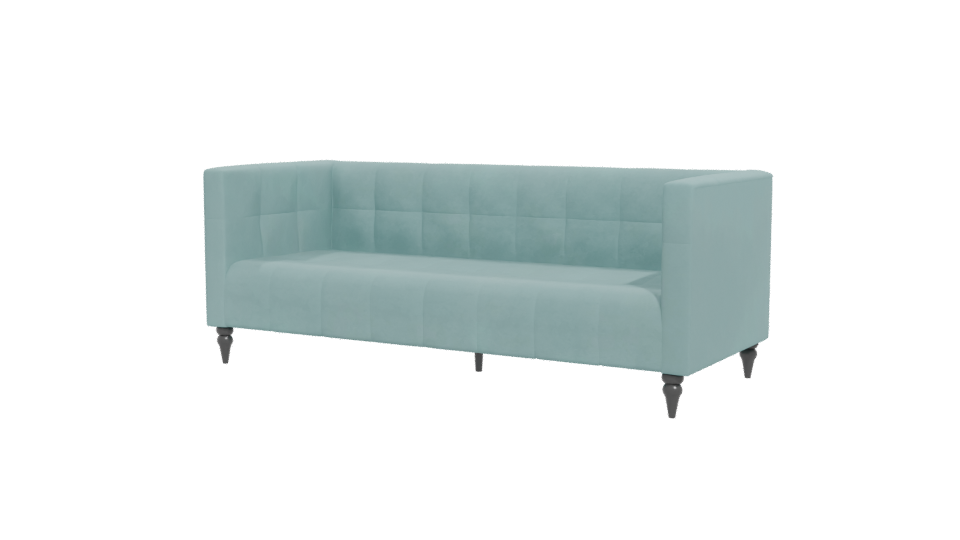 Modern Sofa 3D Model SOFÁ 3C ROBERTA - Professional 3D Model Render 12