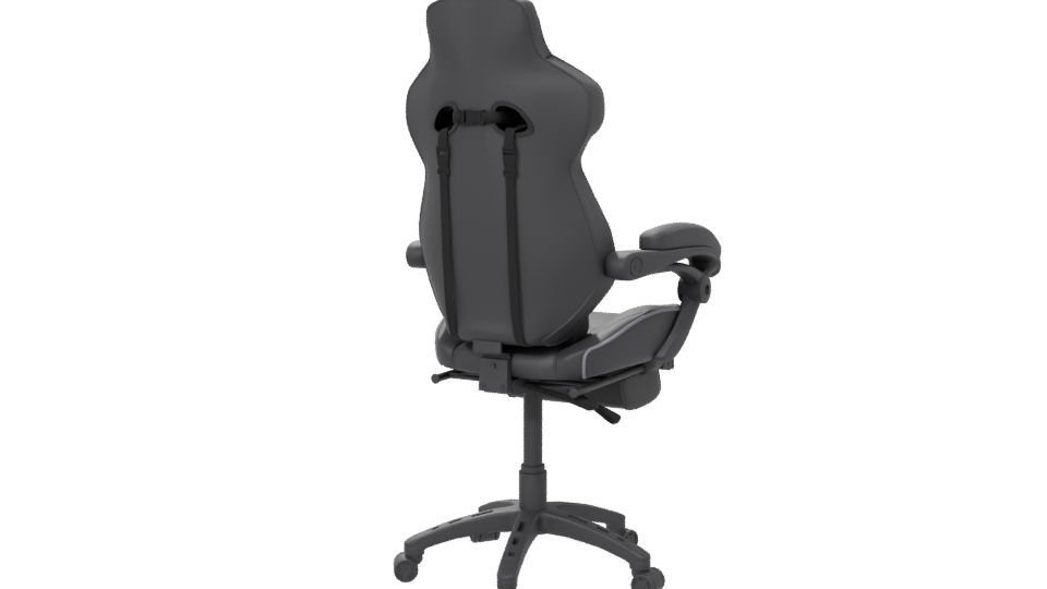 Ergonomic Gaming Chair 3D Model - Professional 3D Model Render 6
