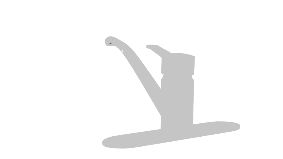 Stylish Modern Desk Lamp 3D - Professional 3D Model Render 4