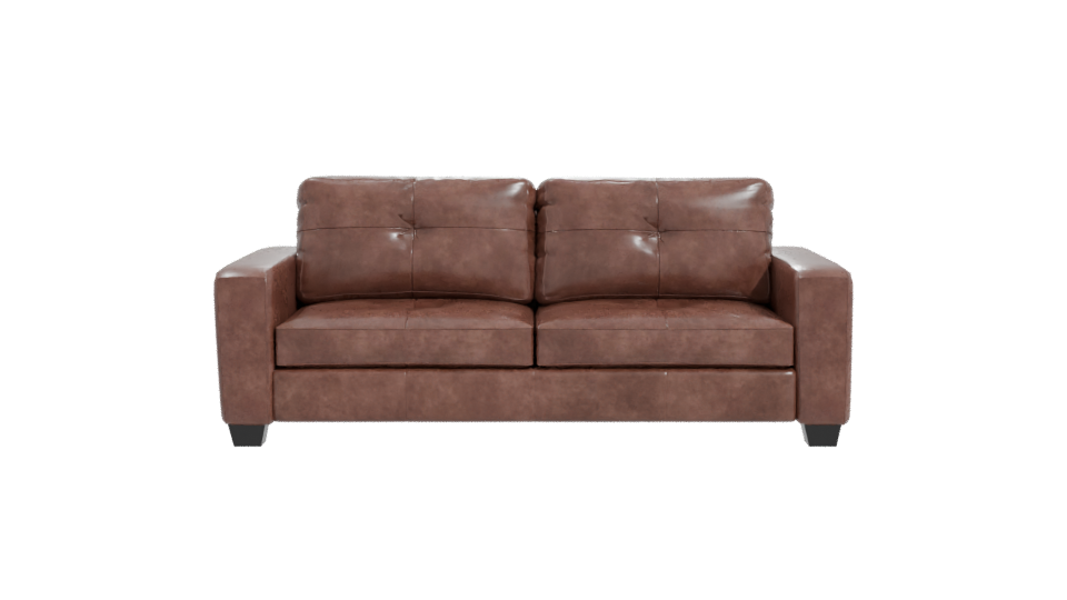 Stylish Leather Sofa Model 3D - Professional 3D Model Render 11