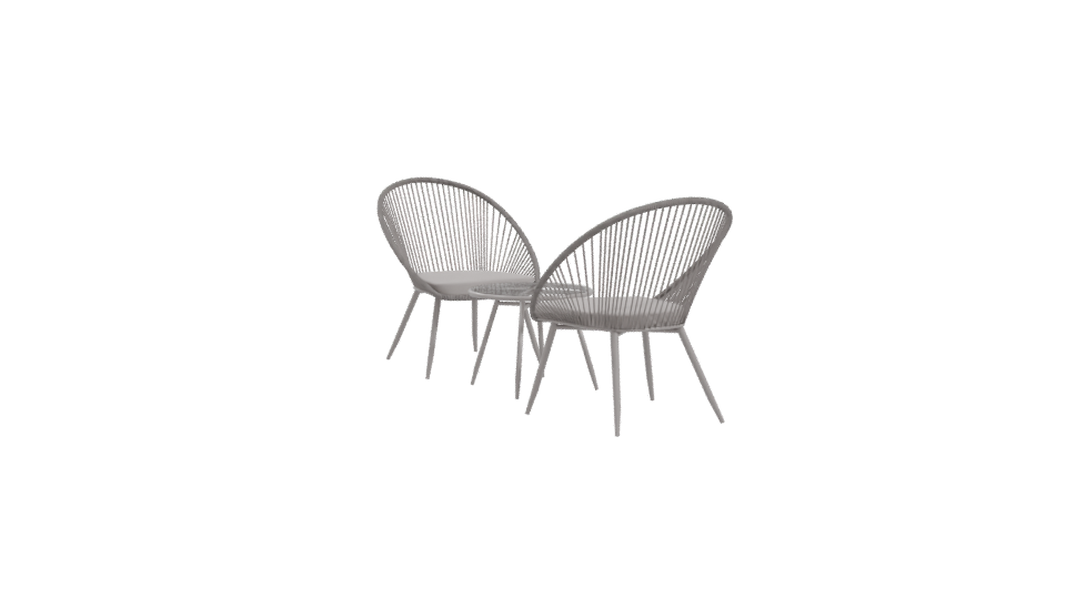 Stylish Minimalist Living Room Chair - Professional 3D Model Render 10