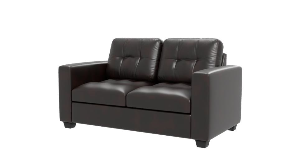 Stylish Modern Leather Sofa 3D Model - Professional 3D Model Render 12