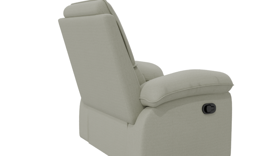 Contemporary Recliner Chair 3D Model - Professional 3D Model Render 7