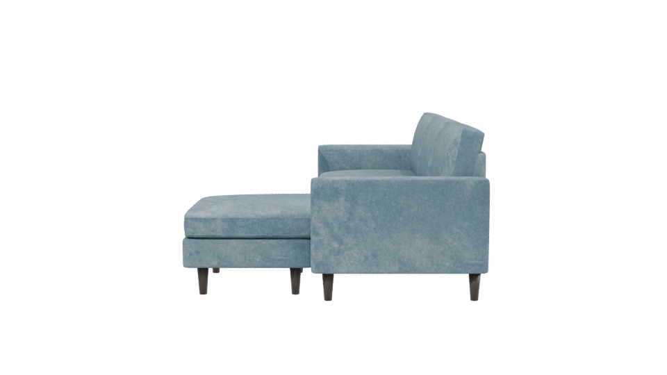 Stylish Corner Sofa 3D Model - Professional 3D Model Render 2