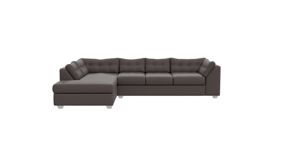 Contemporary Sofa Sectional Model - Professional 3D Model Render 11