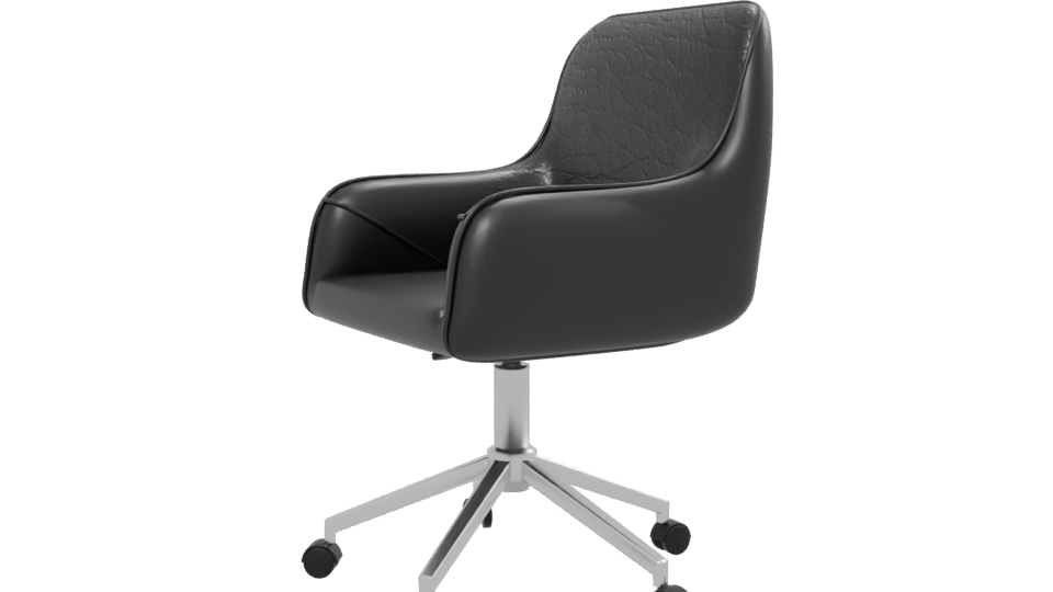 Stylish Modern Office Chair 3D - Professional 3D Model Render 13