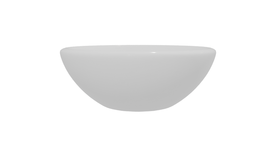 Stylish Modern Basin 3D Model - Professional 3D Model Render 13