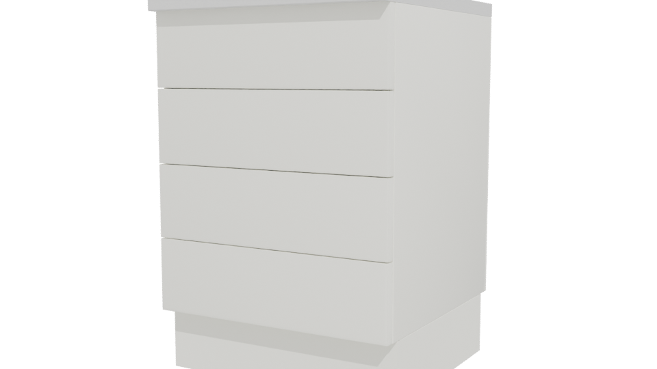 Modern Chest of Drawers 3D Model - Professional 3D Model Render 12