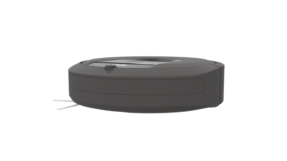 Compact Robot Vacuum Cleaner 3D - Professional 3D Model Render 6