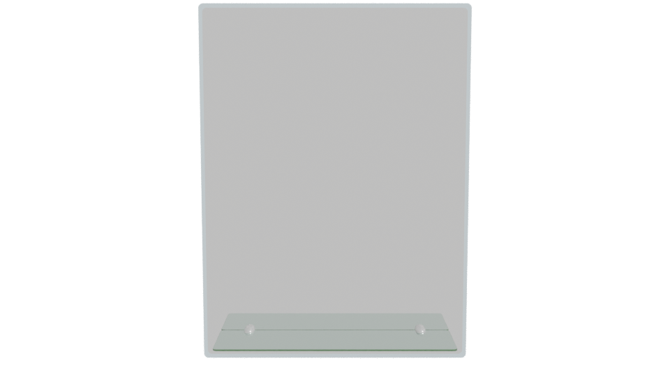 Clear Acrylic Display Stand 3D - Professional 3D Model Render 11