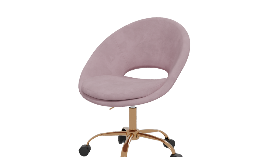 Stylish Modern Office Chair 3D Model - Professional 3D Model Render 12
