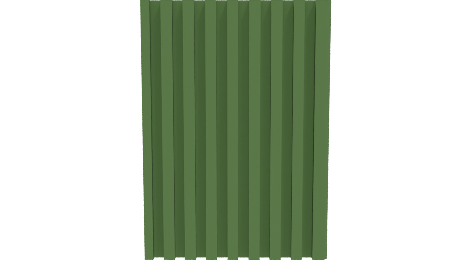 Stylized Green Cup 3D Model - Professional 3D Model Render 5