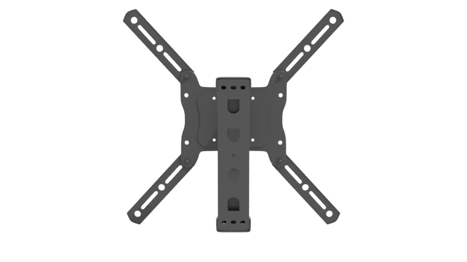 Universal TV Wall Mount 3D - Professional 3D Model Render 11