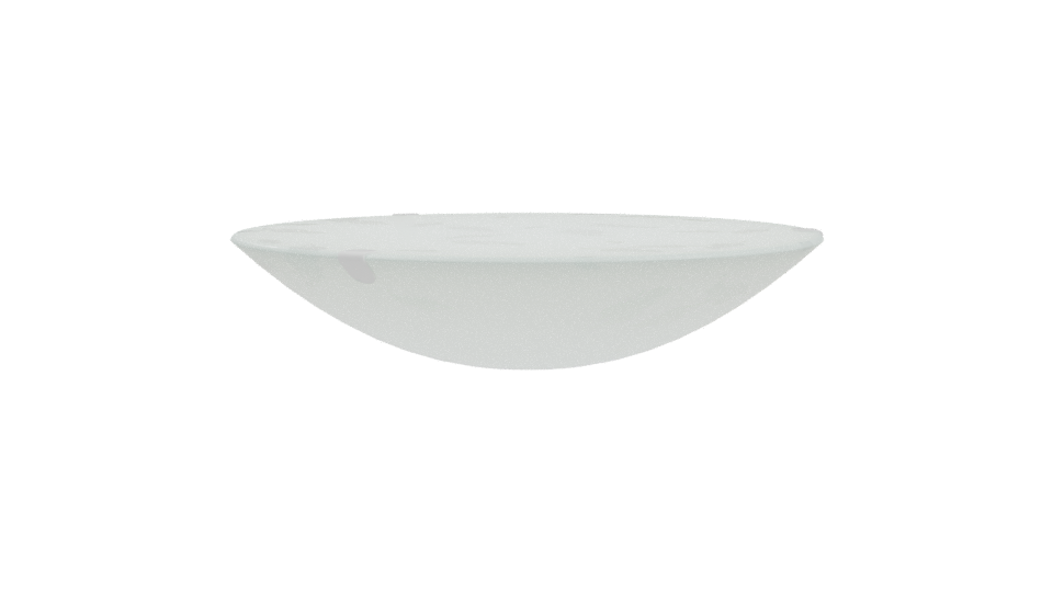 Elegant Shallow Glass Bowl 3D - Professional 3D Model Render 10