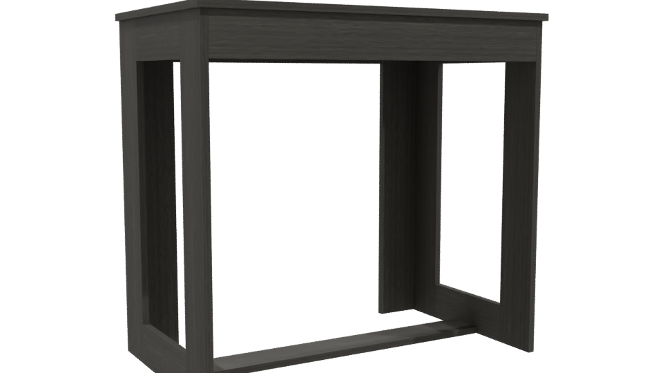 Sleek Modern Writing Desk 3D Model - Professional 3D Model Render 10