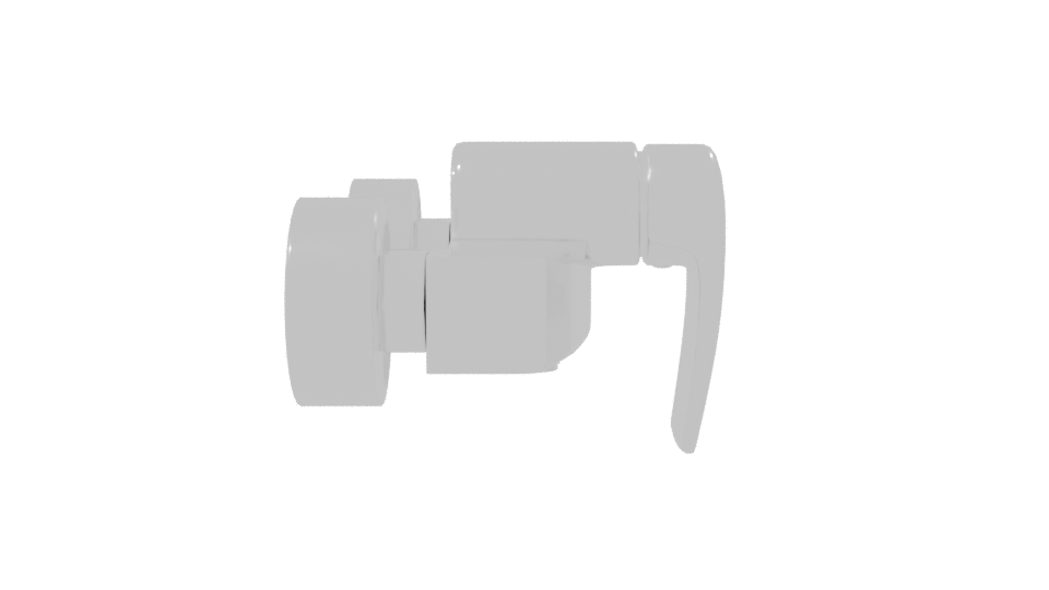 Modern Shower Faucet 3D Model - Professional 3D Model Render 8