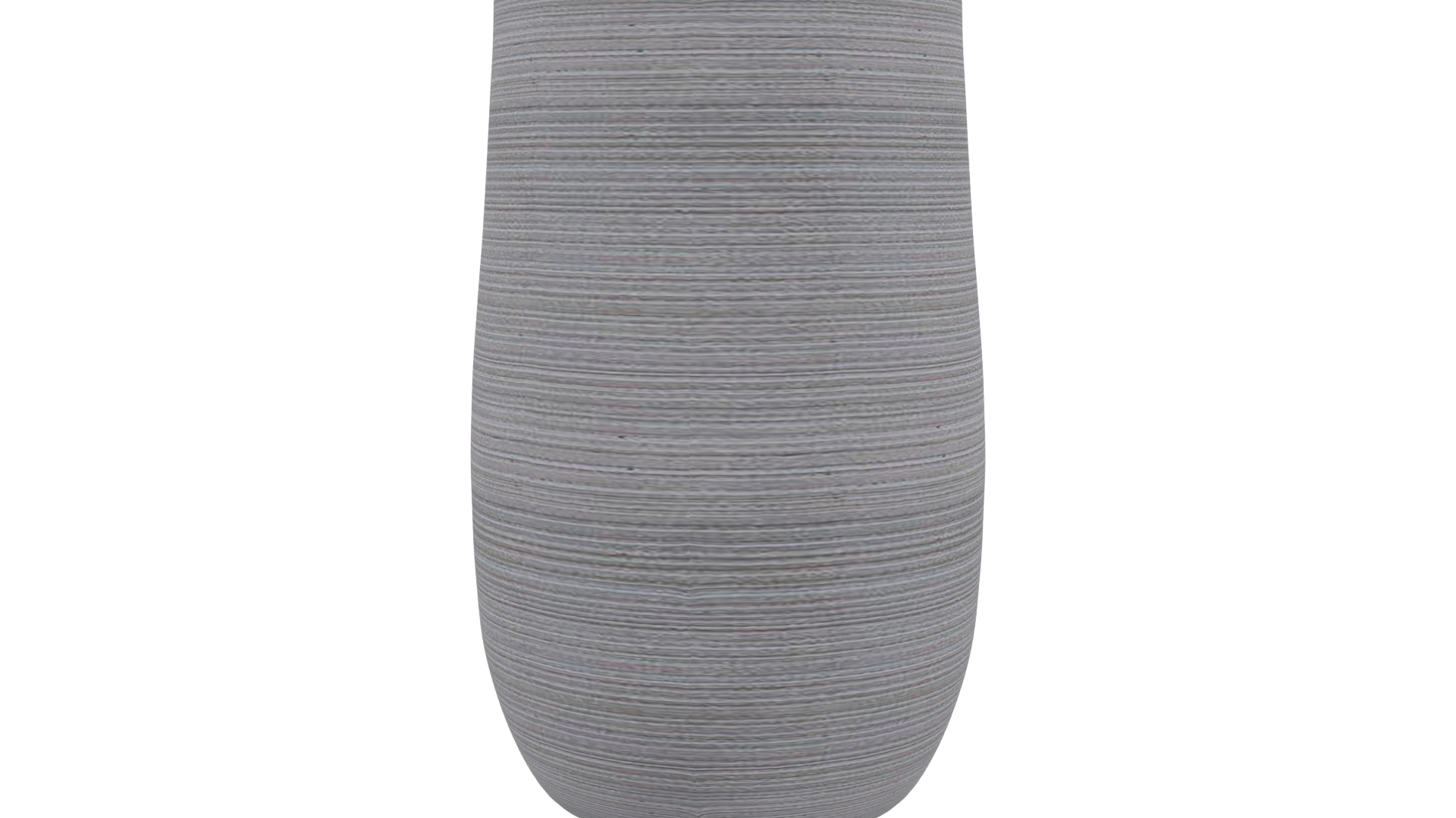 Tall Taupe Fiber Planter 3D Model - Professional 3D Model Render 18