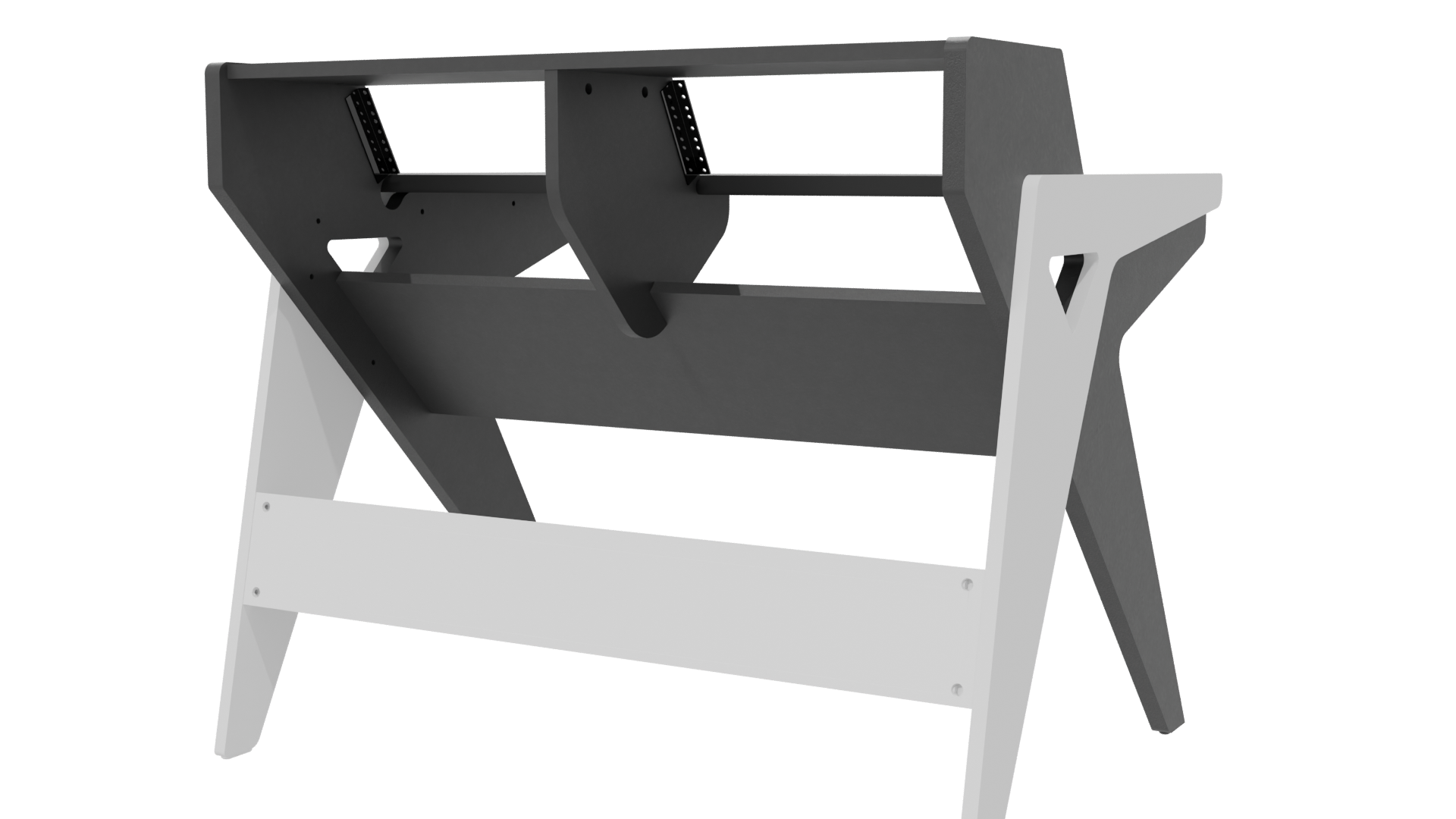 Contemporary Desk Model 3D - Professional 3D Model Render 6