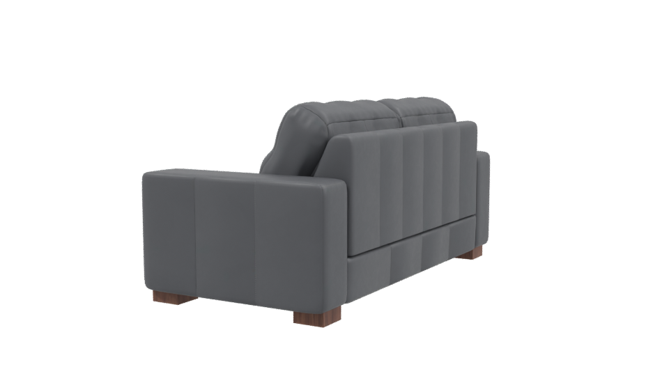 Stylish Modern Upholstered Sofa - Professional 3D Model Render 3
