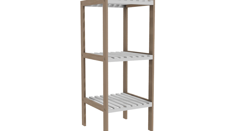 Repisa Mad 2 Band 3D Model - Professional 3D Model Render 10