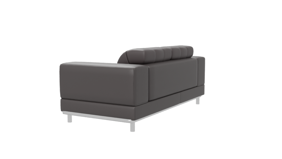 Praga Brown Sofa 3D Model - Professional 3D Model Render 6