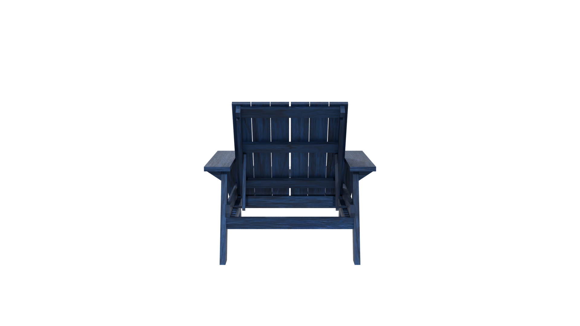 Stylish Outdoor Lounge Chair 3D - Professional 3D Model Render 5