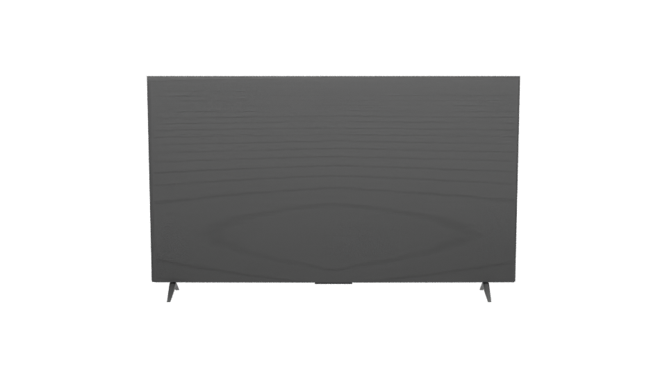 Sleek Flat Screen Television Model - Professional 3D Model Render 5