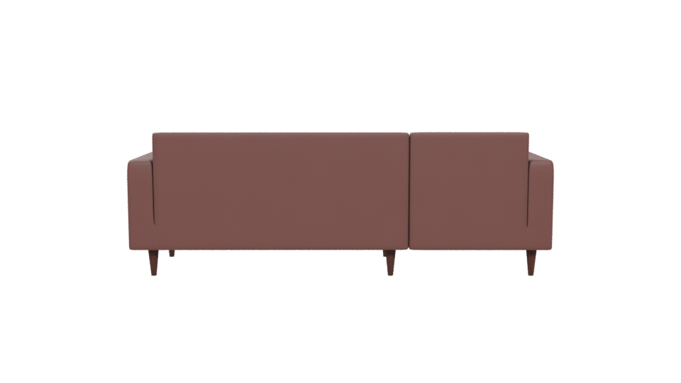 Stylish Modern L-Shaped Sofa 3D Model - Professional 3D Model Render 5