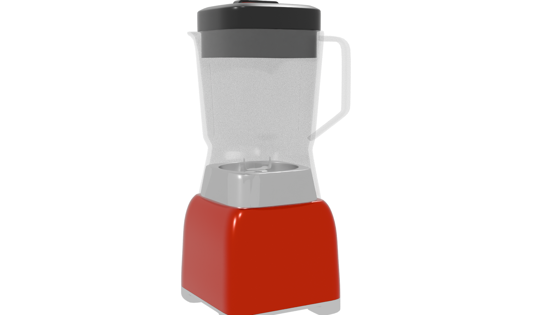 Stylish Blender Appliance 3D Model - Professional 3D Model Render 7