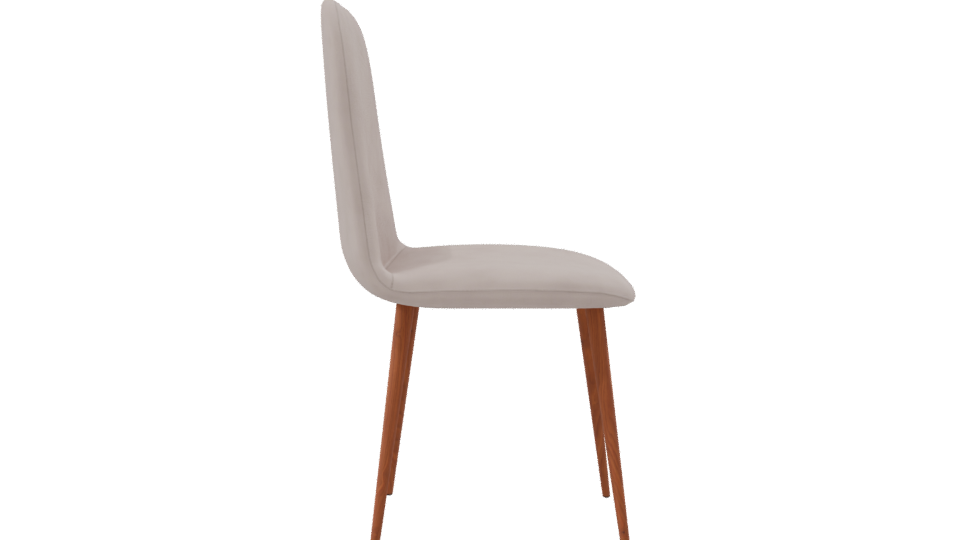 Stylish Modern Dining Chair 3D - Professional 3D Model Render 8