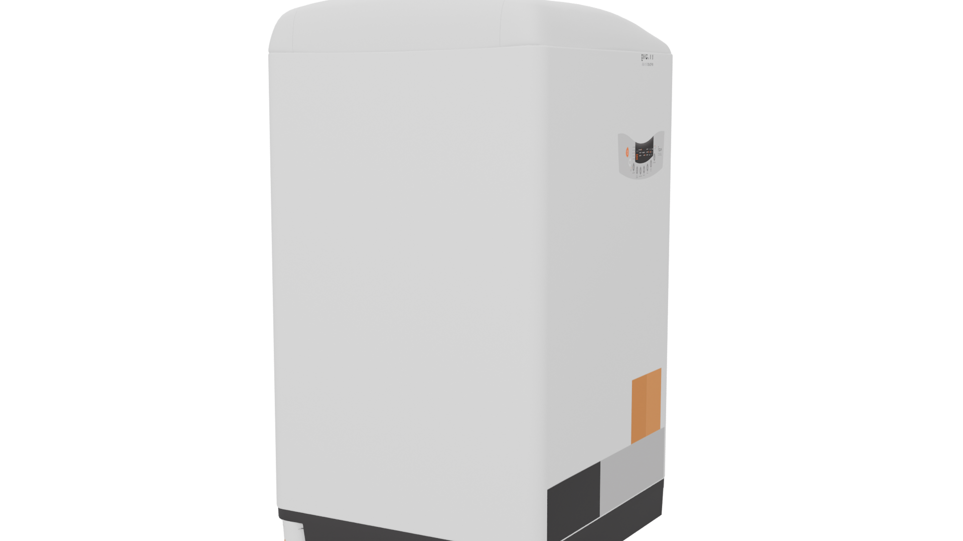 Compact Modern Washing Machine 3D Model - Professional 3D Model Render 6