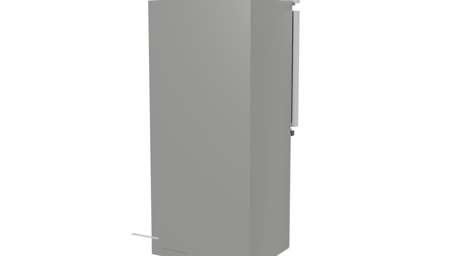 Sleek Modern Refrigerator 3D Model - Professional 3D Model Render 6