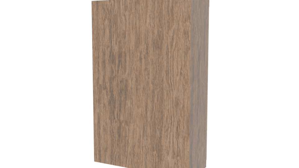 Stylish Wooden Wardrobe Model 3D - Professional 3D Model Render 6