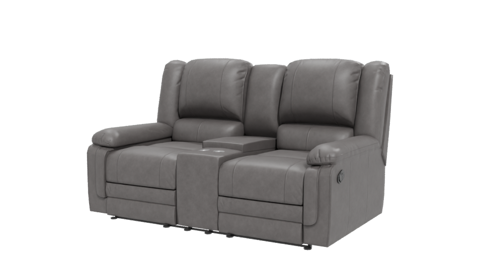 Luxury Reclining Sofa 3D Model - Professional 3D Model Render 12