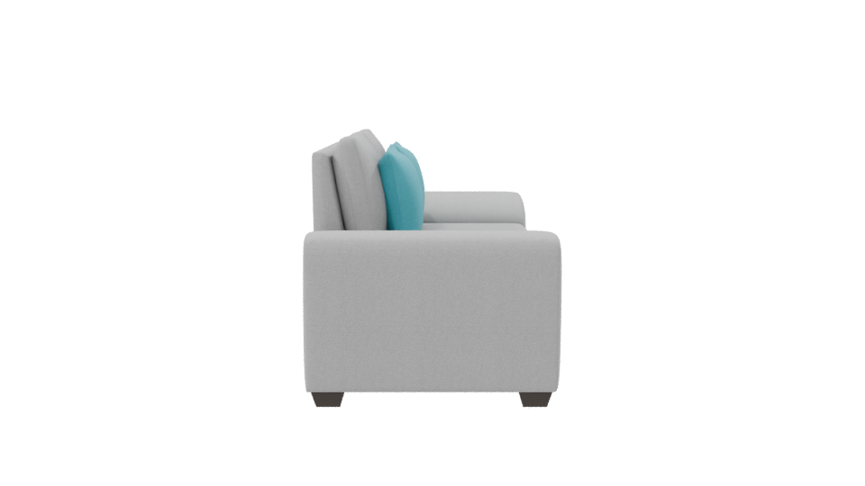 Stylish Modern Two-Seat Sofa 3D Model - Professional 3D Model Render 8