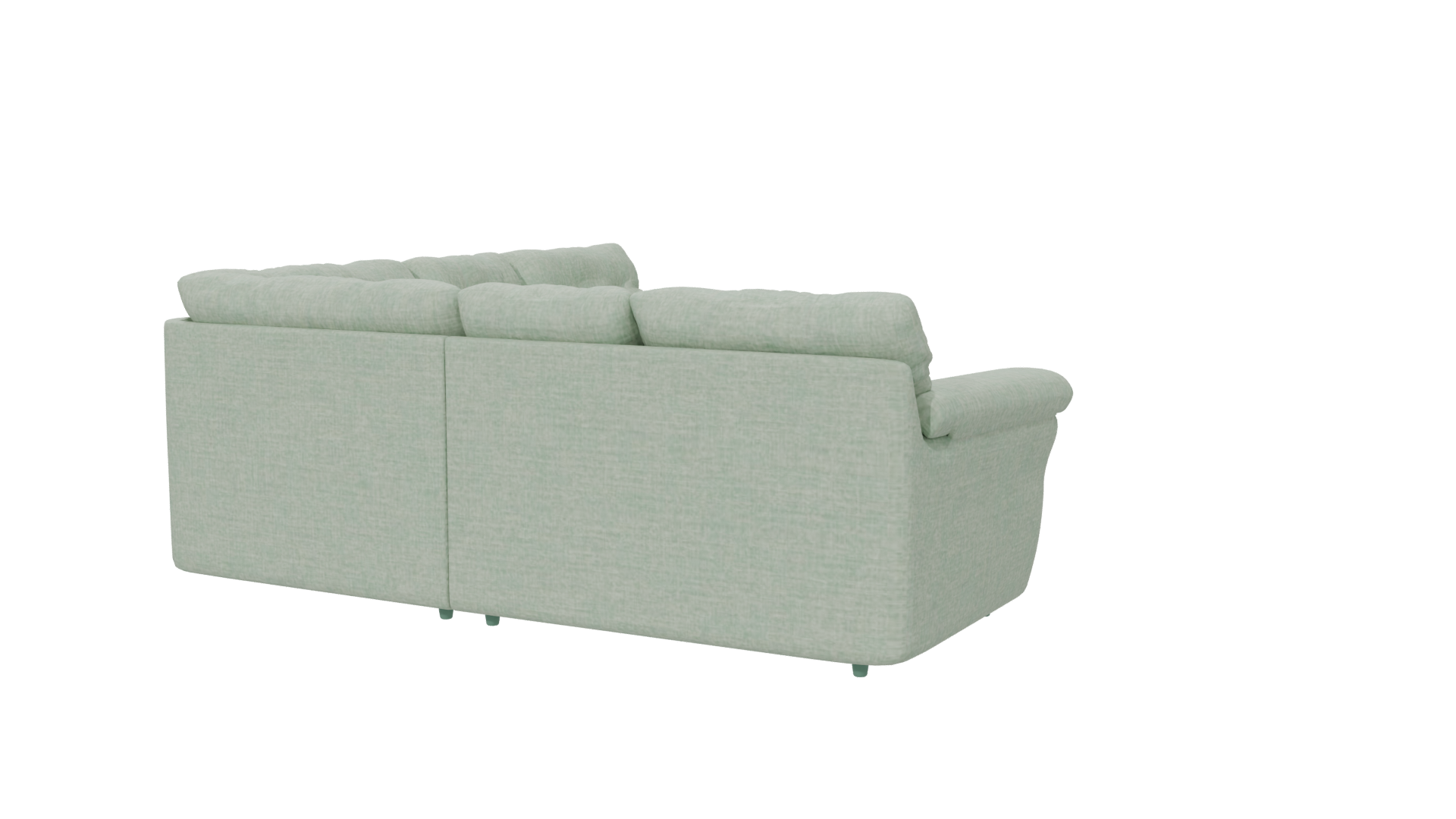 Stylish L-Shaped Sofa 3D Model - Professional 3D Model Render 21