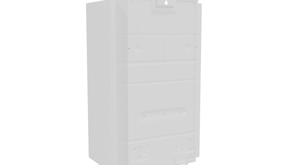 Compact Gas Boiler Model 3D - Professional 3D Model Render 4