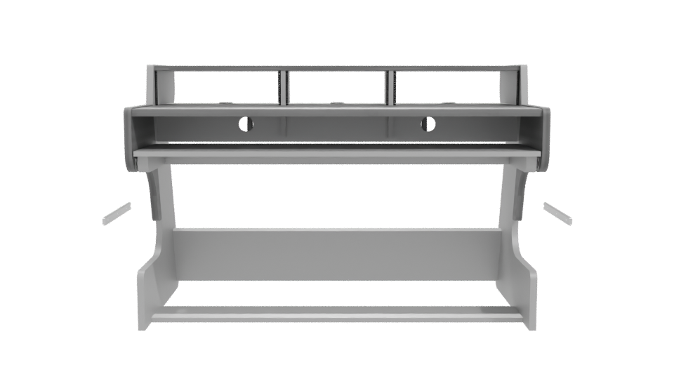 Stylish Modern Desk 3D Model - Professional 3D Model Render 11