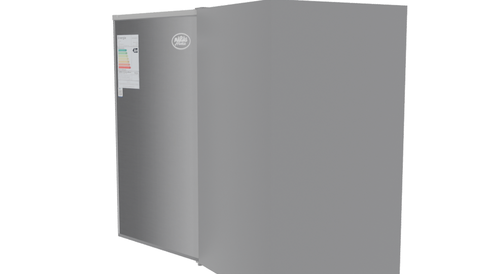 Modern Household Refrigerator Model - Professional 3D Model Render 4