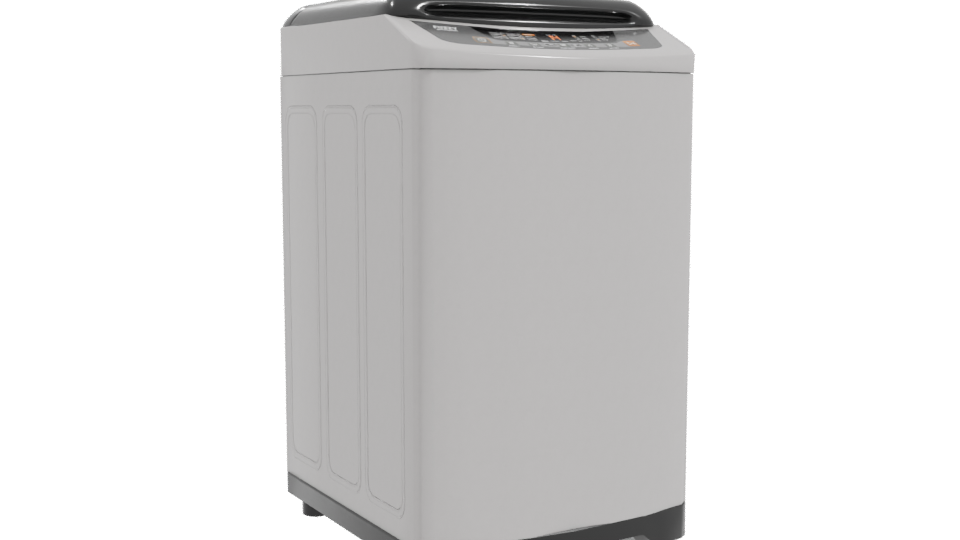Compact Washing Machine 3D Model - Professional 3D Model Render 10