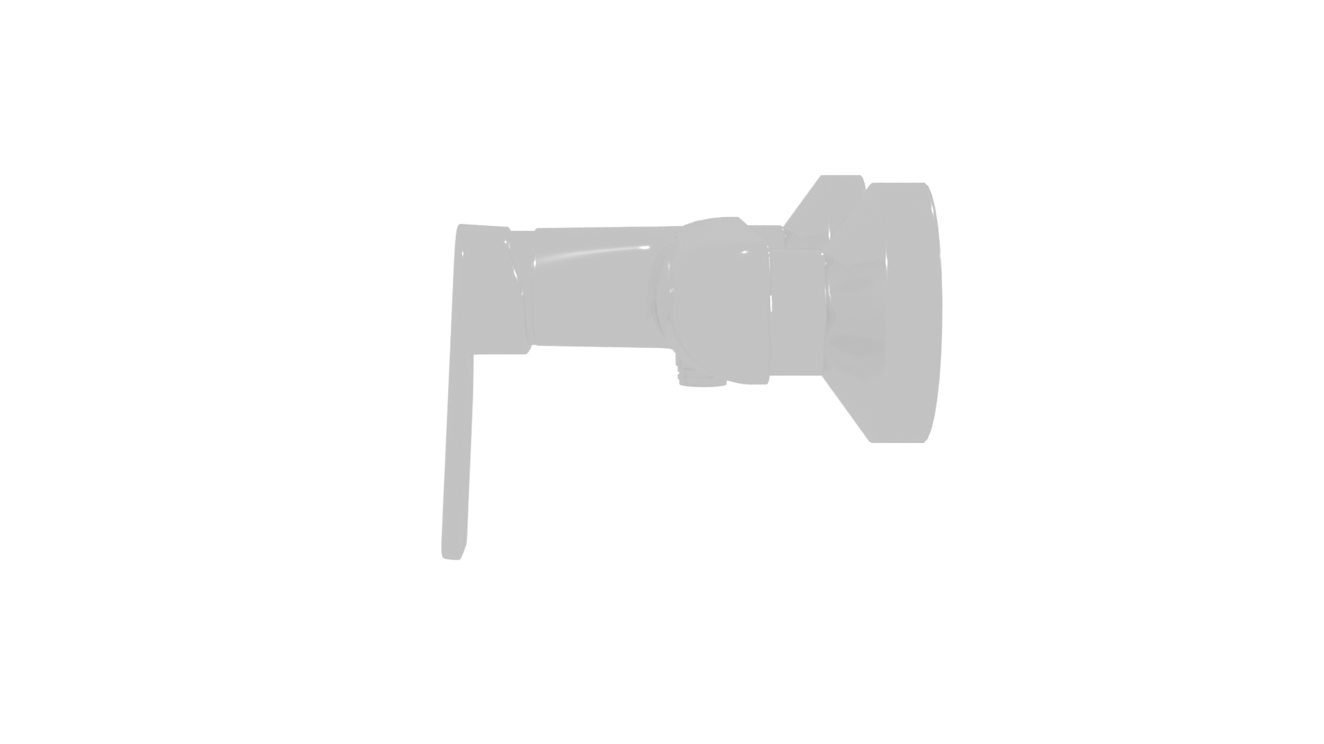 Modern Bathroom Faucet 3D Model - Professional 3D Model Render 14