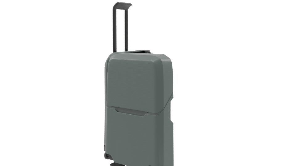 Magnum Eco Spinner Luggage Model - Professional 3D Model Render 9